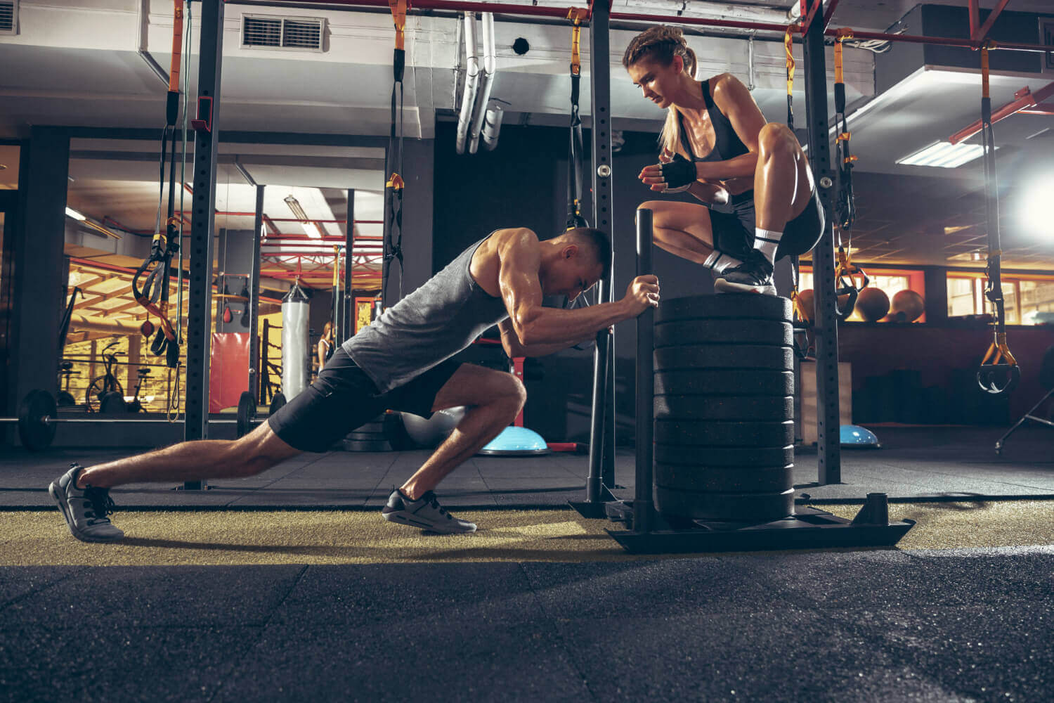Foto pushpress-girl